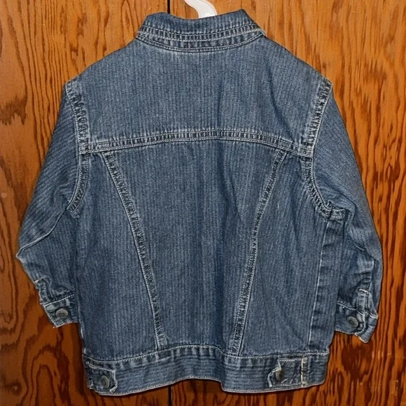 Genuine Kids from Oshkosh Jean Jacket w/snaps ~ 24 mos ~ - Picture 2 of 5